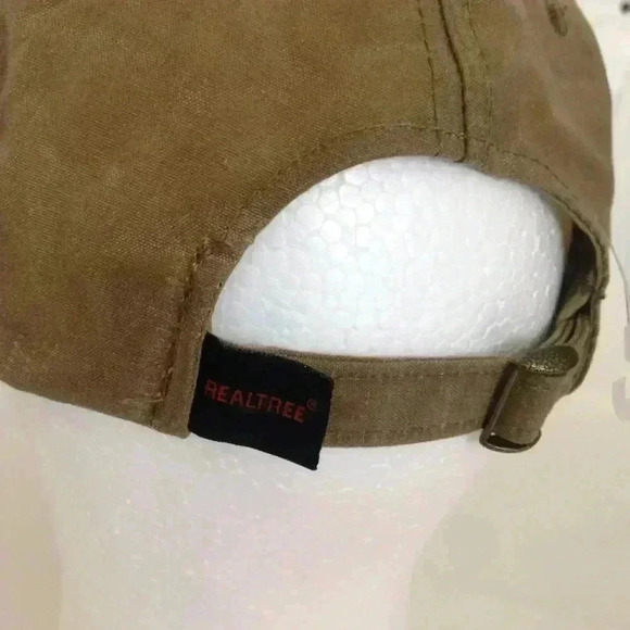 Realtree Xtra Unisex Camo Adjustable Tan Cap NWT - Picture 4 of 8